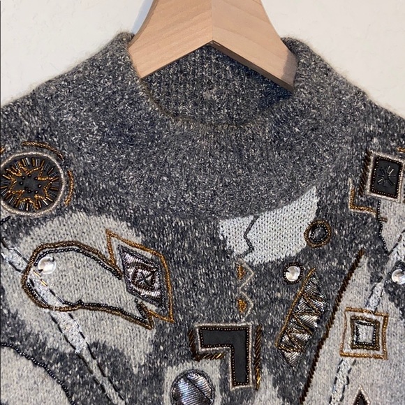 IB Diffusion Vintage 90’s Silk & Wool Sweater - Picture 3 of 8